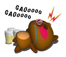 KIMOKAWA URIBOH 3D version sticker #3218475