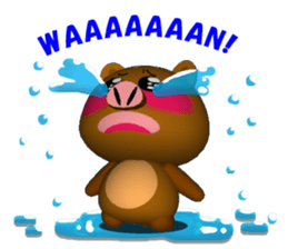 KIMOKAWA URIBOH 3D version sticker #3218481