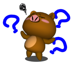 KIMOKAWA URIBOH 3D version sticker #3218486