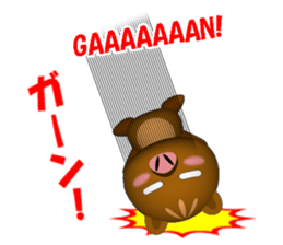 KIMOKAWA URIBOH 3D version sticker #3218494