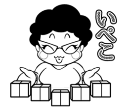 Healthy mahjong player,Yoshiko sticker #3218745