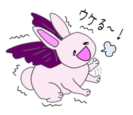 Rabbit of Uni and Pega sticker #3219509