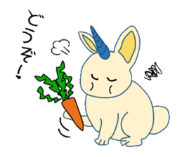 Rabbit of Uni and Pega sticker #3219528