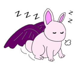 Rabbit of Uni and Pega sticker #3219533