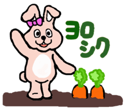 The house of a rabbit & a tortoise sticker #3219911