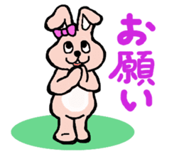 The house of a rabbit & a tortoise sticker #3219913