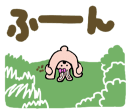 The house of a rabbit & a tortoise sticker #3219924