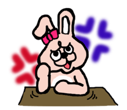 The house of a rabbit & a tortoise sticker #3219935