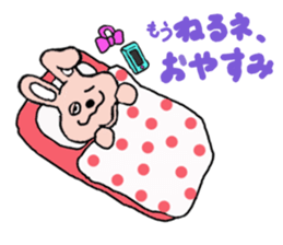 The house of a rabbit & a tortoise sticker #3219938