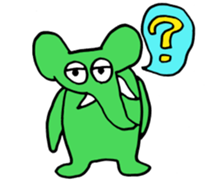 Elephants are cool sticker #3220028