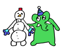 Elephants are cool sticker #3220030