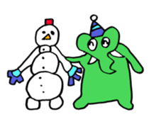 Elephants are cool sticker #3220030