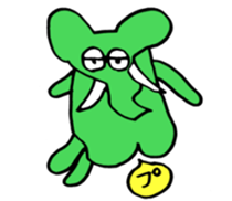 Elephants are cool sticker #3220052