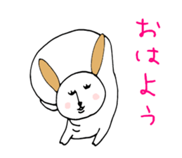 Lovely  Rabbit sticker #3220139