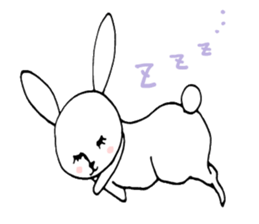 Lovely  Rabbit sticker #3220140