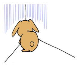 Lovely  Rabbit sticker #3220146