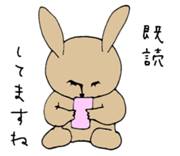 Lovely  Rabbit sticker #3220157