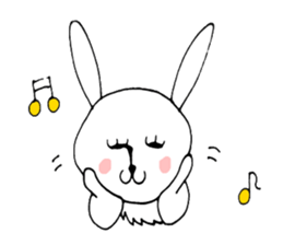 Lovely  Rabbit sticker #3220159
