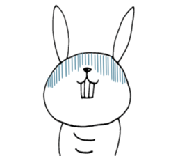 Lovely  Rabbit sticker #3220162