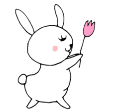 Lovely  Rabbit sticker #3220163