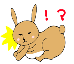 Lovely  Rabbit sticker #3220164