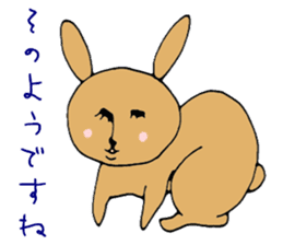 Lovely  Rabbit sticker #3220176