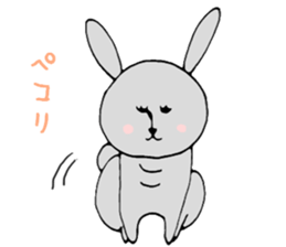 Lovely  Rabbit sticker #3220177