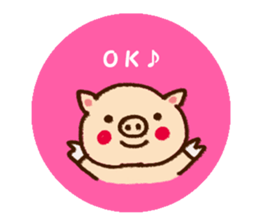 The round cute seal sticker #3220309