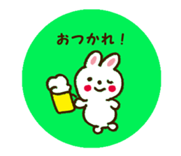 The round cute seal sticker #3220328