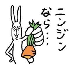 Annoying Rabbit!! sticker #3220472