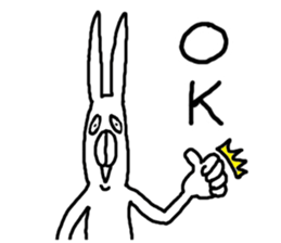 Annoying Rabbit!! sticker #3220477