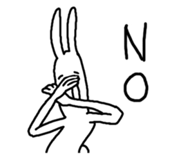 Annoying Rabbit!! sticker #3220478
