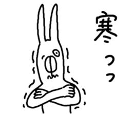 Annoying Rabbit!! sticker #3220490