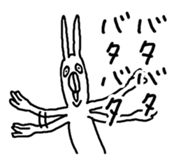 Annoying Rabbit!! sticker #3220493