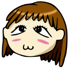 Sticker of Tare-ko [No.2]