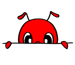 RED BEE sticker #3220750