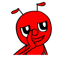 RED BEE sticker #3220753