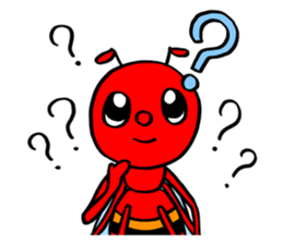 RED BEE sticker #3220768