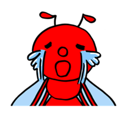 RED BEE sticker #3220770