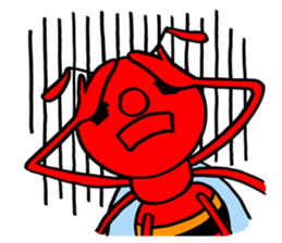 RED BEE sticker #3220776