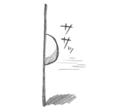 Pencil mushrooms sticker #3221155