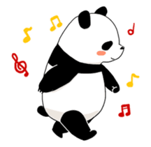 Feelings of the patient 2 Wakayama Panda sticker #3221341