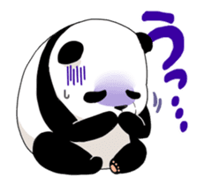 Feelings of the patient 2 Wakayama Panda sticker #3221363