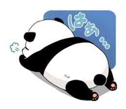 Feelings of the patient 2 Wakayama Panda sticker #3221375
