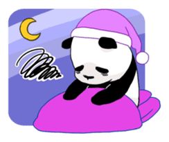 Feelings of the patient 2 Wakayama Panda sticker #3221377