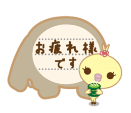 Polite Peachan sticker #3221423