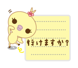 Polite Peachan sticker #3221436