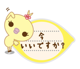 Polite Peachan sticker #3221442