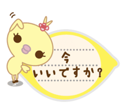 Polite Peachan sticker #3221442