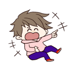 yuru danshi sticker #3221632